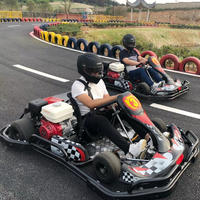 Go Kart de Gasolina Económico con Sistema de Arranque Eléctrico/Manual 2020, 4 Tiempos, 60 km/h, 270 CC, Go Kart de Carreras para Adultos