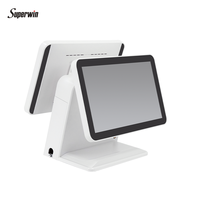 Pos machine de paiement J1900/4G/64G avec 58mm/80mm imprimante lecteur de carte d'argent tiroir de scanner de code barres tablette pos système