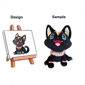 Custom Super Soft <b>Plush</b> Dragon-<b>Cat</b> Design Toy for Personalized Fantasy Pet for Birthday Occasions - Product Image 4