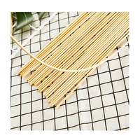 Brochettes de bambou pour apéritifs brochettes de fruits 3mm minces et longs en bois pour barbecue