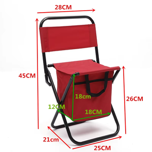Chaise pliante portable pour la pêche, le camping, la plage, les pique-niques et le croquis – Vente en gros usine - Product Image 6