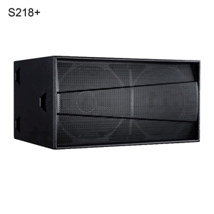 Altavoces de Monitor Estéreo Pasivos de 2 Vías S218+ con Neodimio de 18 Pulgadas, 4 Ohmios, Carcasa de Plástico y Metal, 1300W, para Escucha Inversa, Fiestas y Exteriores - Product Image 1