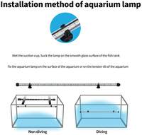 Fabriqué en chine, lumière Submersible avec lumière d'aquarium LED télécommandée, 16 couleurs, 4 modes