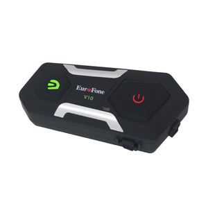 워키-토키 드 카스코 드 모토시실레다 인증서, 10 명의 라이더 풀 듀플렉스 그룹 인터콤 블루투스 5.0 오토바이 헤드셋 - Product Image 2