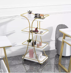 LE Beauty <b>Cart</b> Hair Salon <b>Tool</b> <b>Cart</b> 3Tier Beauty Shelf Hair Salon Beauty Parlor <b>Cart</b> - Product Image 3