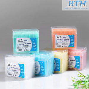 Vente en gros de boîtes de cure-dents double extrémité de 1060 pièces, articles de restauration, marchandises générales avec option d'impression de cure-dents à fruits - Product Image 4