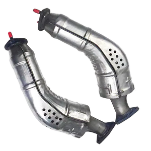 Hoch leistungs katalysator für INFINITI FX35 <span class=keywords><strong>3</strong></span>.5L 2003-2008 Euro <span class=keywords><strong>2</strong></span> <span class=keywords><strong>3</strong></span> 4 5 Mit Keramik links und rechts - Product Image 5