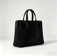 Sac à bandoulière en daim personnalisé pour homme 13-14 pouces, sacoche d'affaires pour ordinateur portable, sac de voyage pour homme, Bolsa Para Portatil