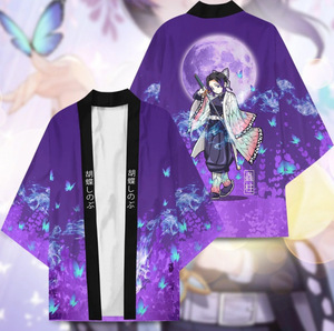 Costumi <span class=keywords><strong>Anime</strong></span> Personalizzati, T-shirt Kimono per Cosplay, Giacche Unisex, Mantello <span class=keywords><strong>Anime</strong></span>, Cappotto Happi - Product Image 3