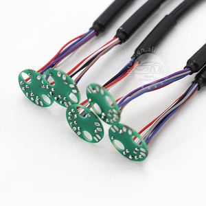 Aangepaste Kabels 8 Positie Van 4 * SHR-2 Connector Naar Ronde Printplaat Kabelboom Met 24awg - Product Image 3