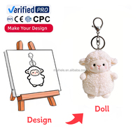 Porte-clés en peluche personnalisé, jouets en peluche de haute qualité, peluches personnalisées avec logo