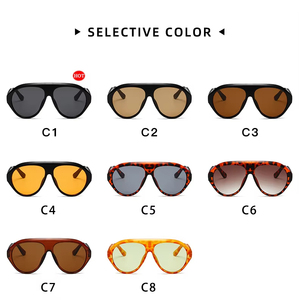 2025 Wholesale Classic Retro Avation Oversized Sun Glasses Custom Logo <b>Large</b> <b>Frame</b> Fashion Sunglasses for Women Men Gafas De Sol - Product Image 6
