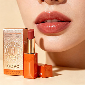 Baume à lèvres en gros <span class=keywords><strong>GOVO</strong></span>, marque privée, logo personnalisé, hydratant, réparateur pour lèvres sèches, soin des lèvres naturel et végétalien, usine de cosmétiques - Product Image 1