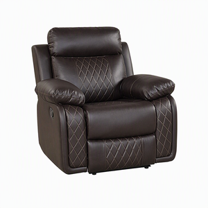 Fauteuil inclinable manuel en cuir CY, chaise longue imperméable, canapé inclinable automatique avec massage pour hôtel et salon - Product Image 2