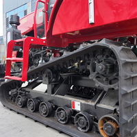 Traktor Pertanian Bertenaga Diesel 60hp 80hp Mini Crawler Tractor, Promo Panas, Layanan Purna Jual Panjang