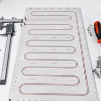 Radiateur de refroidissement à eau en aluminium série 6000 – Pliable/Soudable, Conçu sur Mesure pour les Systèmes de Véhicules Électriques/Batteries/Stockage d'Énergie