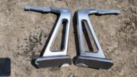 Support d'aile arrière de voiture modifié en aluminium moulé au sable ADC12, kit de tiges de support d'aile réglables, tiges de support d'aile