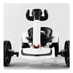 Voiture pour bébé Bluetooth avancée avec musique, télécommande et navigation, spoiler jaune, moteur simple 380, batterie 12V4.5 - Product Image 3