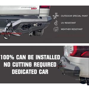 B019 <span class=keywords><strong>serie</strong></span> 4x4 acciaio Bull bar posteriore paraurti anteriore per RANGER HILUX NAVARA NP300 -ISUZU DMAX TRITON L200 -VW AMAROK - Product Image 3