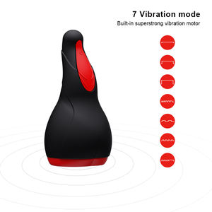 Preço de fábrica 7-Mode Toque Real Masculino Vibratório Masturbador Bichano Eletrônico Vagina Bolso Butts para Homem de Alta Qualidade Eletrônica - Product Image 4