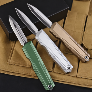 Coltello Tascabile Pieghevole SureFire in Acciaio D2 con Manico in Alluminio, Strumento Multifunzione per Sopravvivenza, Caccia, Tattica, Campeggio, EDC, Attrezzatura Outdoor - Product Image 2