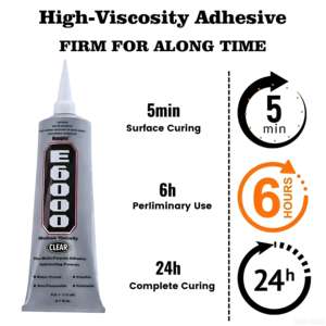 <span class=keywords><strong>Colle</strong></span> <span class=keywords><strong>E6000</strong></span> Adhésifs et Mastics Acryliques E-6000 Haute Viscosité Multi-Usages, <span class=keywords><strong>Colle</strong></span> de Réparation Transparente - Product Image 3