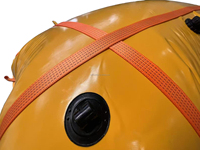 Sacs de plage pliables sacs à eau flexibles 1200 gallons américains bateaux d'ancrage à la terre PVC en plastique oreiller réservoir d'eau vessie Portable