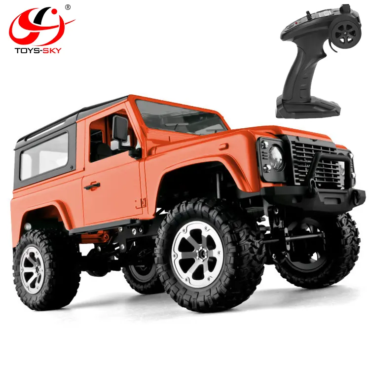 Hot sale 2.4G 4CH Off-Road 4WD Remote Control RC Truck High Speed Hardcore Style Cross Country Rock Crawler D90 Defender MN99S