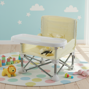Chaise haute pour bébé pliable portable <span class=keywords><strong>inclinable</strong></span> en plastique moderne durable pour hôtel et usage intérieur - Product Image 2