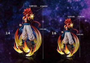 Figura de Acción de Anime Japonés GK Kylin <span class=keywords><strong>Gogeta</strong></span> 1:6 para Colección - Product Image 5