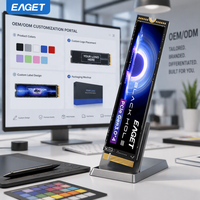 EAGET SP3000-13 OEM M.2 NVMe SSD Drive 512GB 1TB jusqu'à 3500MB/S NVMe PCIe Gen3.0 X4 M.2 2280 pour ordinateur portable PC de bureau SSD