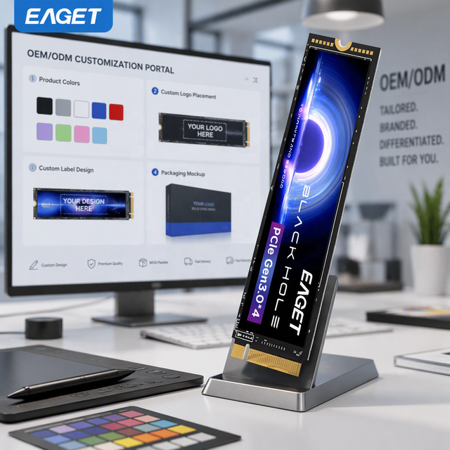 EAGET SP3000-13 OEM M.2 NVMe SSD Drive 512GB 1TB up to 3500MB/S NVMe PCIe Gen3.0 X4 M.2 2280 for Laptop PC Desktop SSD