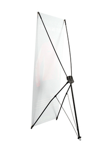 Expositor Publicitario Portátil de Aluminio Tipo <span class=keywords><strong>X</strong></span> con Material de Poliéster Resistente a la Intemperie - Product Image 3