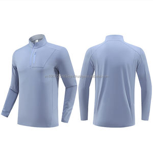 Sudadera Deportiva Cálida con Media Cremallera, para Otoño e Invierno, Unisex, para Entrenamiento al Aire Libre, Ciclismo, Running y Fitness - Product Image 4