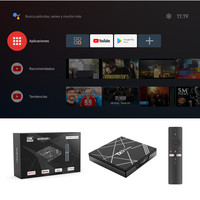 Envío rápido TX90 pro decodificador 5G WIFI 8K Quad Core H616 Android TV Box Con Superbox personalizado 8 + 128GB