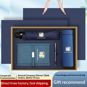 Cross-border Exclusive Business <b>Notebook</b> Gift <b>Set</b> Custom Logo Corporate Office Meeting Event Souvenir <b>Set</b> AV-001 Gift Box - Product Image 5