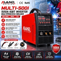 Soudeuse multi-processus robuste 400A 500A 600A à onduleur IGBT MIG MAG MMA CO2 avec alimentateur de fil pour tôles épaisses