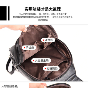 Fashion Double Zipper Custom Large-capacity <b>Backpack</b> <b>Purse</b> Luxury PU Leather Bagpack for Women Leather <b>Backpack</b> - Product Image 6