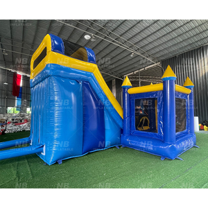 Castillo Inflable Comercial Personalizado 2 en 1 para Fiestas al Aire Libre, Niños y Adultos, Castillos Inflables, Brincolines - Product Image 2