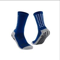 Vente en gros de chaussettes antidérapantes Chaussettes antidérapantes de football pour hommes