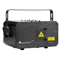 1-5W RVB Full Color LED Laser Light DMX512 Contrôlé Disco Laser Beam Lights pour Discothèques