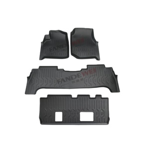 <span class=keywords><strong>Comprar</strong></span> alfombrillas de coche accesorios de coche revestimientos de suelo de coche personalizados para TOYOTA LANDCRUISER LC100 (7 asientos) - Product Image 2