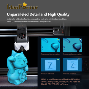 เครื่องพิมพ์สามมิติ Ideaformer IR3 V2 ขนาด 250*250*แกน Z แบบไม่จำกัด พร้อมหัวฉีดแบบ Double Gear Extruder ระบบ Core-XY รางเลื่อนแบบ Linear Rail เงียบ ใช้เทคโนโลยี FDM พร้อมสายพานลำเลียงสำหรับการพิมพ์แบบ Batch - Product Image 4
