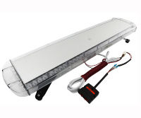 Barre lumineuse d'urgence BIAOCHI étanche 37 pouces 72 LED 12V-24V, lampe stroboscopique de signalisation de sécurité pour véhicule
