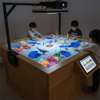 Table Magique Interactive de Salle de Jeux Intérieure BHG avec Projecteur Kinect Augmenté pour Enfants - Aire de Jeux et Aventure