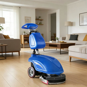 Commercial <b>Floor</b> Scrubber <b>Machine</b> Automatic <b>Cleaning</b> Equipment Cordless Heavy Duty Industrial Cleaner Dryer System Cordless Floo - Product Image 1