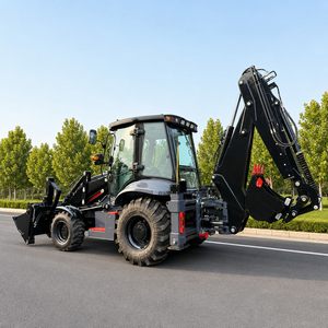 Chargeuse-pelleteuse 3CX de qualité supérieure fabriquée en Chine, fabricant chinois FEISTE, tracteur-pelleteuse diesel 4x4 à vendre - Product Image 3