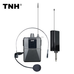 TNH UM-B01-1 UHF senza fili auricolare microfono con ricevitore ricaricabile per allenatore insegnante formazione Yoga insegnamento - Product Image 1