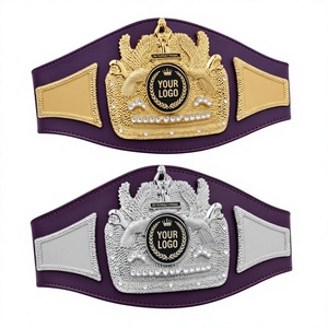 Premium Diecast Championship Title <b>Belt</b> Custom Leather <b>Wrestling</b> Jiu-Jitsu Karate Trophy Personalized Team Logo Sports Winner - Product Image 1