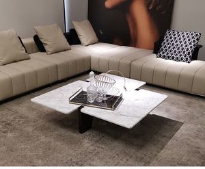 Wholesale Luxury Indoor L Shape Living Room Sofa <strong>Furniture</strong> Floor Velvet 3 Seater Modular Sectional Sofa Couch Set - Product Image 4